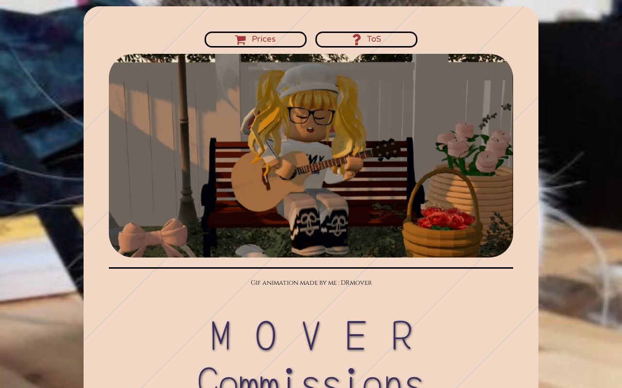 Carrd profile picture for @mover