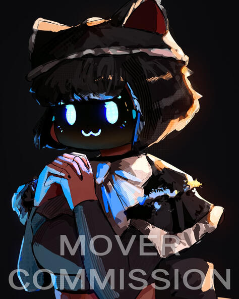 A commission for Mideum -half body-